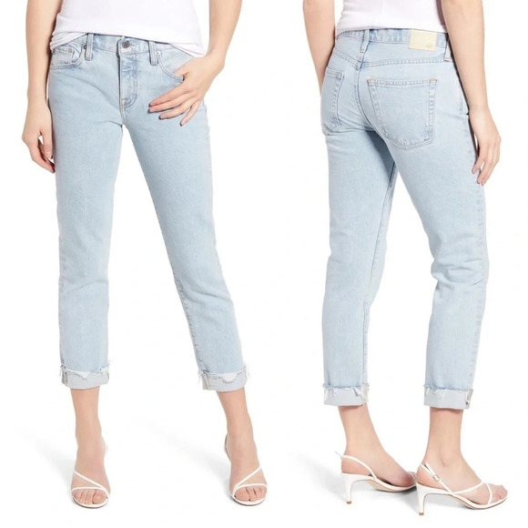 Ag Adriano Goldschmied Denim - NWOT AG Contour 360 Ex-Boyfriend Slouchy Slim Jeans 1992 Primer Vintage 90s 32